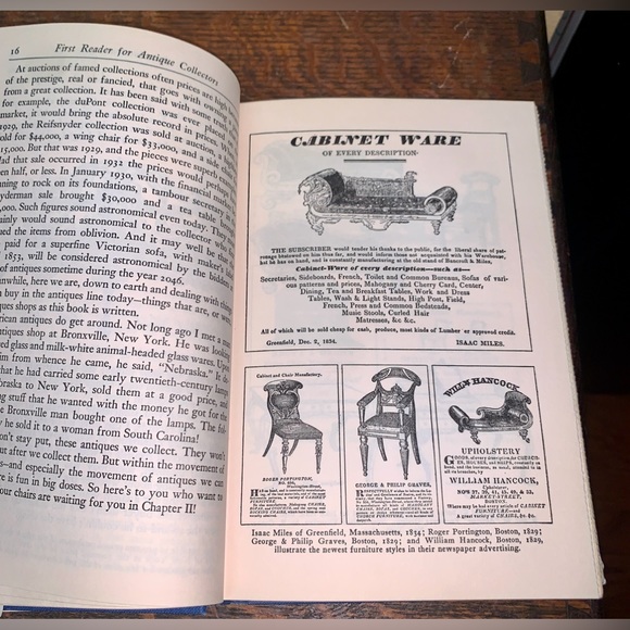 1946 Vintage Hardcover FIRST READER FOR ANTIQUE COLLECTORS - Picture 10 of 12